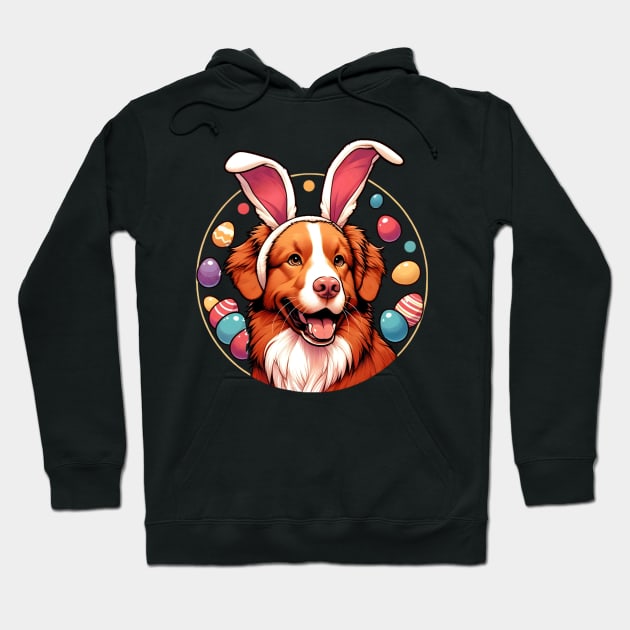 Nova Scotia Duck Tolling Retriever's Easter Celebration Hoodie by ArtRUs